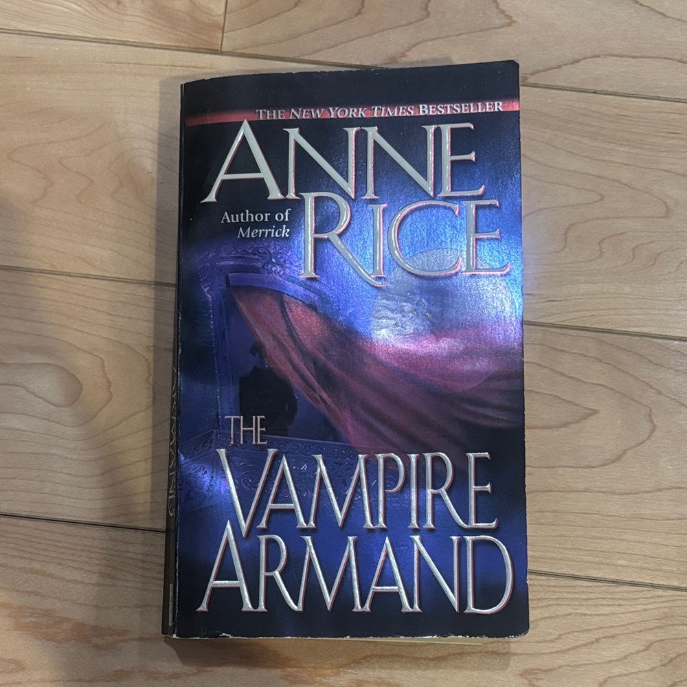 4/$25 The Vampire Armand by Anne Rice book horror gothic 2000